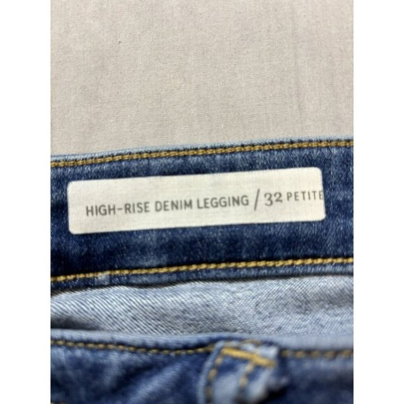 Pilcro and the Letterpress Jeans Women's Size 32 High Rise Denim Leggings 34x25 - Picture 6 of 10